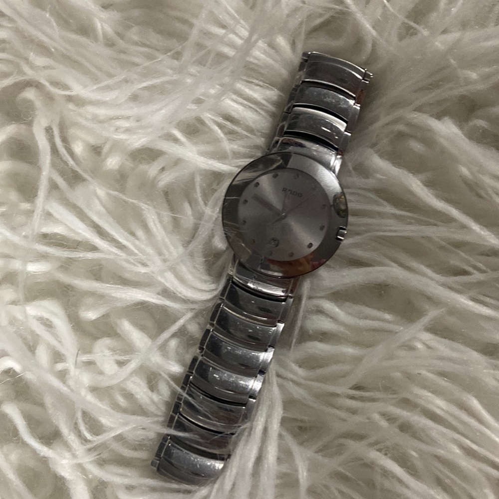 Silver men Rado watch